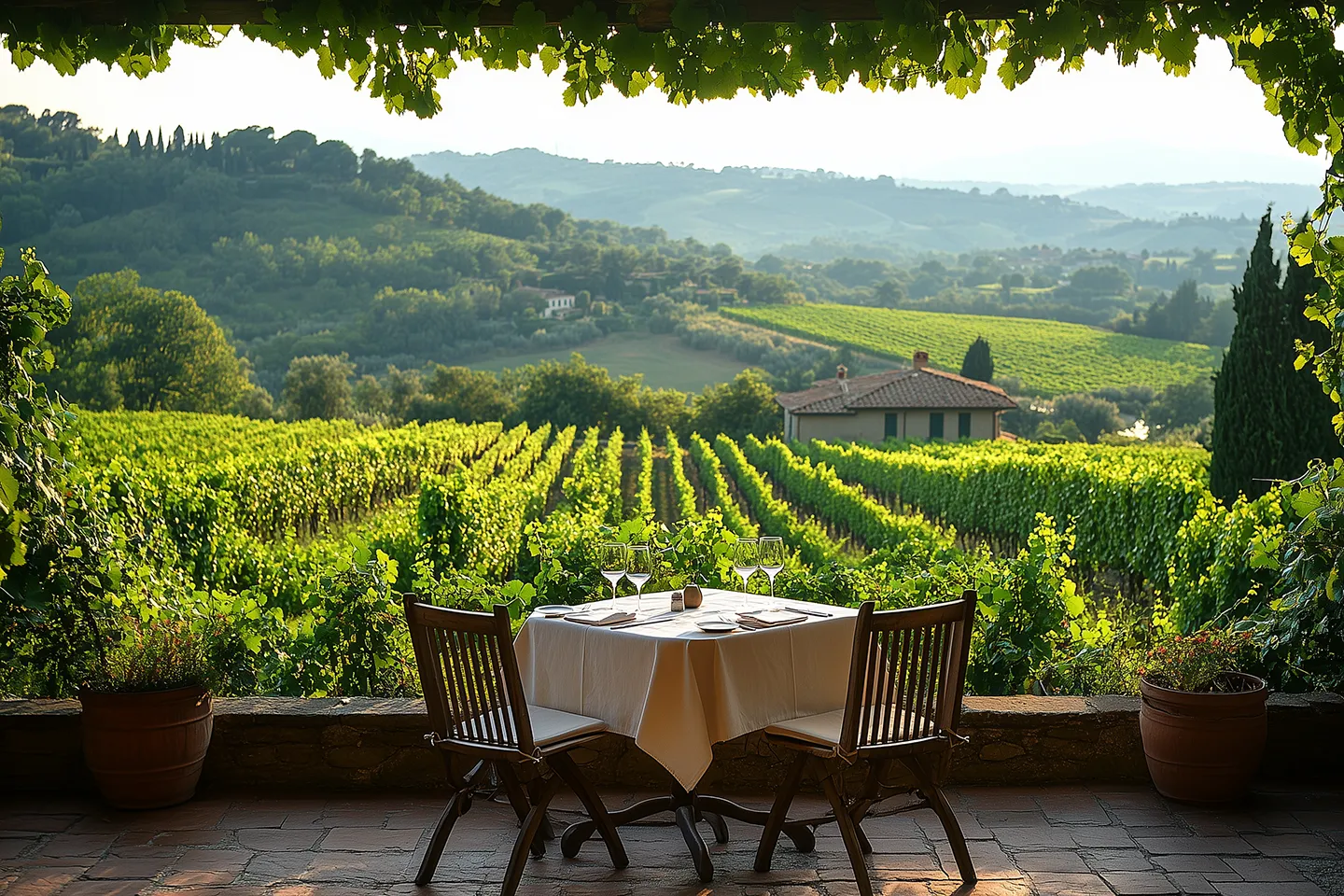 table with a view