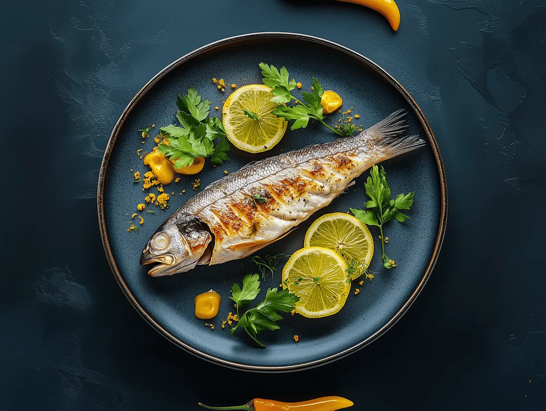 food on a plate