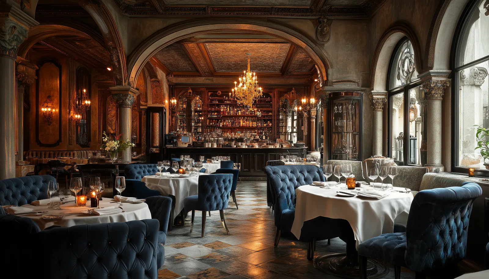 indoor restaurant
